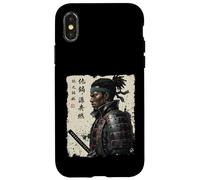 Afro American Samurai - Black History Month African Roots Case for iPhone X/XS
