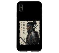 Afro American Samurai - Black History Month African Roots Case for iPhone XS Max