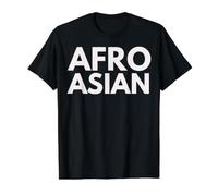 Afro Asian Pride Black African Cultural Heritage Value Graphic T-Shirt, Men, Black, XL