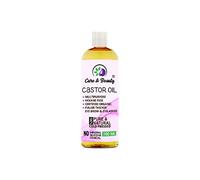 AFRO Castor Oil for Hair Growth Eyelashes (100ml) - 100% Pure&Natural Cold Pressed Castor Oil for Eyelashes,Hair Growth,Beard,Body,Face,Skin Care,Nail - DIY Carrier Oil