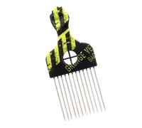Afro Comb Metal African Pick Comb Hair Styling Comb Hairdressing Styling Tool Hair Pick Hair Comb Pick For Hair Styling
