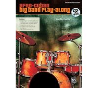 Afro-Cuban Big Band Play-Along for Drumset/Percussion (Book & CD)