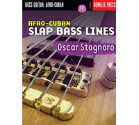 Afro-Cuban Slap Bass Lines (Book & CD) by Stagnaro, Oscar (2004) Sheet music