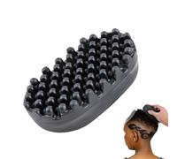 Afro Curl Rubber Brush - Twist Comb for Locking & Styling, Washable Tool, Suitable for Men & Women, Curling Comb
