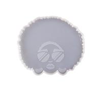 Afro Female Silicone Resin Mold Coaster Mold Home Decor?African Women Silicone Coaster Mold Epoxy Epoxy Coffee Cup Mat Mold