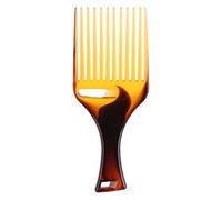 Afro Hair Pick Comb Smooth Fork Combs Lightweight African Styling Tool For Men And Women Wooden Beard Comb