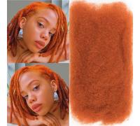 Afro Kinky Curly Braiding Bulk Hair For Mini Twists Afro Kinkys Bulk Human Hair Cuban Twist Hair Soft Locs Micro Spring Twist For Dreadlocks Loc Repair