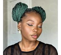 Afro Kinky Curly Braiding Bulk Hair For Mini Twists Afro Kinkys Bulk Human Hair Cuban Twist Hair Soft Locs Micro Spring Twist For Dreadlocks Loc Repair