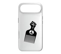 Afro Pick Raised Fist Peace Sign Black Pride Symbol Case for iPhone Air