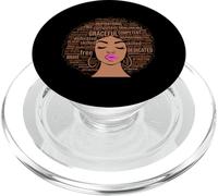 Afro Queen Graceful Competent PopSockets PopGrip for MagSafe