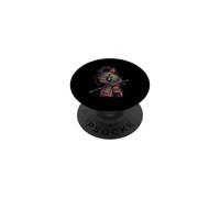 Afro Samurai Warrior Katana Japanese Anime Black Pride PopSockets Adhesive PopGrip