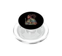 Afro Samurai Warrior Katana Japanese Anime Black Pride PopSockets PopGrip for MagSafe