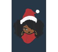 Afro Santa Black Christmas Black African American Nice: To do list notebook, 120 pages, Premium cover design, format 6.0 x 9.0 inches pages