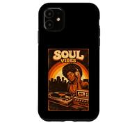 Afro Soul Music Black Queen DJ Groovy 70s Funk Disco Case for iPhone 11
