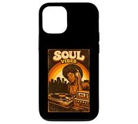 Afro Soul Music Black Queen DJ Groovy 70s Funk Disco Case for iPhone 12/12 Pro
