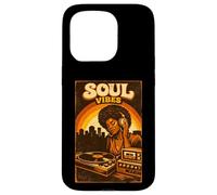 Afro Soul Music Black Queen DJ Groovy 70s Funk Disco Case for iPhone 15 Pro