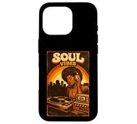 Afro Soul Music Black Queen DJ Groovy 70s Funk Disco Case for iPhone 16 Pro