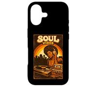 Afro Soul Music Black Queen DJ Groovy 70s Funk Disco Case for iPhone 17