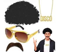 Afro Wig Men No Fade Funky 3 Styles