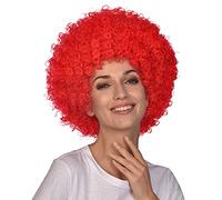 Afro Wig Red