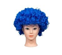 Afro Wigs Curly Bouncy Hair For Fancy Dress Party Costume Disco Accessory Unisex 60s 70S 80s Theme,Blue