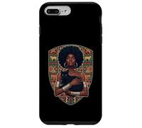 Afro Woman Black Cat African Art Melanin Queen Design Case for iPhone 7 Plus/8 Plus