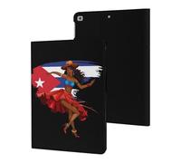 Afro Women Black Cubana Cuban Case Compatible for ipad 2017/2018/Air1/Air2 (9.7in) Tablet Cases Stand Protective Cover with Sleep/Wake