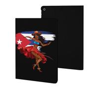 Afro Women Black Cubana Cuban Case Compatible for ipad 2019/2020/2021(10.2in) Tablet Cases Stand Protective Cover with Sleep/Wake
