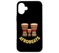 Afrobeats Music African Vibes Drums Artwork Case for iPhone 16 Plus