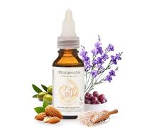 Afrocenchix Soothe Psoriasis Scalp Treatment Hair Oil,100% Natural Curly Dry Itchy Scalp Oil for Braids and Afro Hair Growth Oil with Lavender, Almond & Cedarwood, Eczema & Alopecia Safe, 20ml