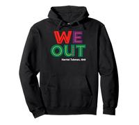 Afrocentric We Out Design Inspired by Harriet Tubman Pullover Hoodie