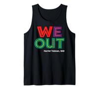 Afrocentric We Out Design Inspired by Harriet Tubman Tank Top