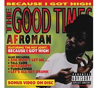 Afroman - The Good Times CD | Classic Hip-Hop Album featuring 'Because I Got High' and 'Crazy Rap'