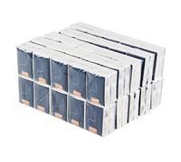 Afromy 100-Pack 4-Ply Facial Tissues, Bulk Pocket-Size Facial Tissues, White