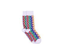AFROPOP SOCKS Ziggy Socks in White | Size: Large/XL Dayone White L/XL