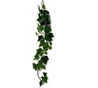 AFS Mini Trailing Artificial Ivy Leaves Foliage x 70cm - Dark Green or Variegated (Dark Green)