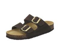 AFS-Schuhe 2100 Women's Fashion Mules High Quality Genuine Leather Made in Germany, Espresso velour, 8.5 UK