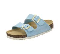 AFS-Schuhe 2100 Women's Fashion Mules High Quality Genuine Leather Made in Germany, lightblue, 5 UK