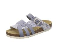 AFS-Schuhe Women's Mules Made of Genuine Leather, High-Quality Slippers for Women, Made in Germany, Aqua Multi Sky, 8.5 UK