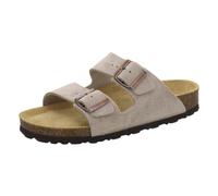 AFS Shoes 2100 Comfortable Women's Leather Mules, Fashionable quarzals, Practical Work Slippers, Handmade in Germany, quarz, Size: 5