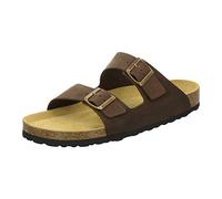 AFS Shoes 3100 Comfortable Men Mules Leather Brown Size: 9 UK