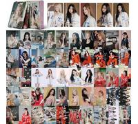 AFSC 55PCS ITZY Photocards Cake ITZY Group Photo Cards Poster ITZY Mini Cards ITZY Lomo Cards ITZY Merch Photocards Pack Gift for Fans
