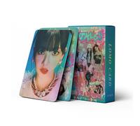 AFSC Aespa 55pcs Non-Repetitive Photocards, Kpop Aespa Photo Cards, Pink, 5.5 x 8.5 cm, 96+ Age, Collectible Card Set