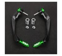 AFSGDPLM Handguard Lever Protector for YZF R1 R3 R6 R15 | Motorcycle Handlebar Grip Guard Brake Clutch Lever Protector V3 R125 R25 R9 2025-2021(Green)