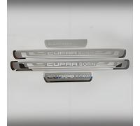 AFSNT 4 Pcs Car Door Sill Protector for Cupra Born 2021 2022 2023 2024, Stainless Steel Car Sill Protectors Strips Welcome Pedal Decorative Accessories
