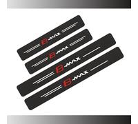 AFSNT 4 Pcs Carbon Fiber Car Sill Protectors for Ford B-MAX 2012-2017, Black Door Sill Guards