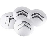 AFSNT 4pcs Hub Centre Caps Sticker for Citroen C3 II 2009-2013 56mm, Car Wheel Hub Centre Caps Cover Sticker Wheel Hubcap Waterproof Sticker Styling Accessories,E