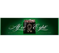 Aftar Eight Dark Mint Chocolate Thins, 300g - Refreshing Mint Fondant in Rich Dark Chocolate, Classic British Treat & Elegant Gift Box