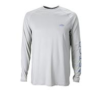 AFTCO Samurai 2 Performance Long Sleeve Shirts - silver - Large