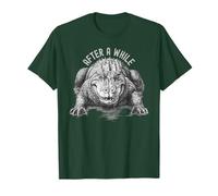 After A While Crocodile Funny Crocodile Joke Saying Pun Mens T-Shirt